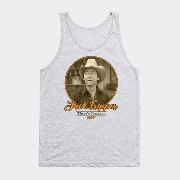 Jack Tripper - Three's Company Tank Top by Viinlustraion